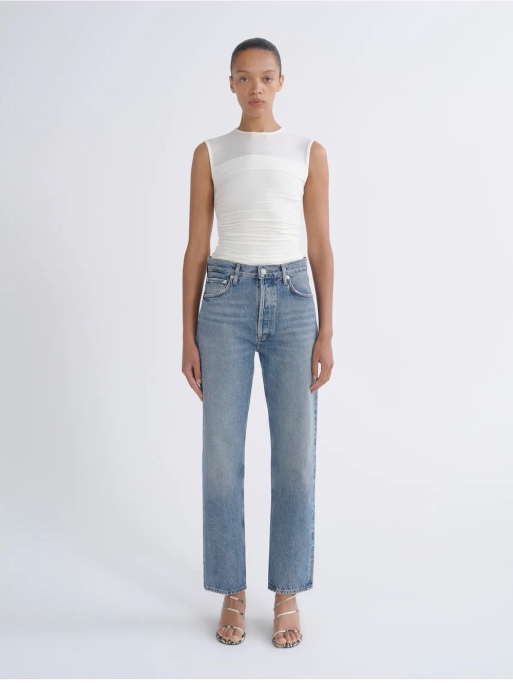 Agolde 90s Pinch Waist High Rise Straight